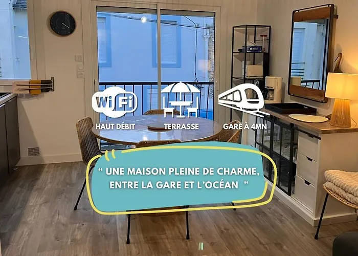 Holiday home L'escale Sablaise - 5 People - Center